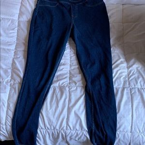 Blue Jeggings